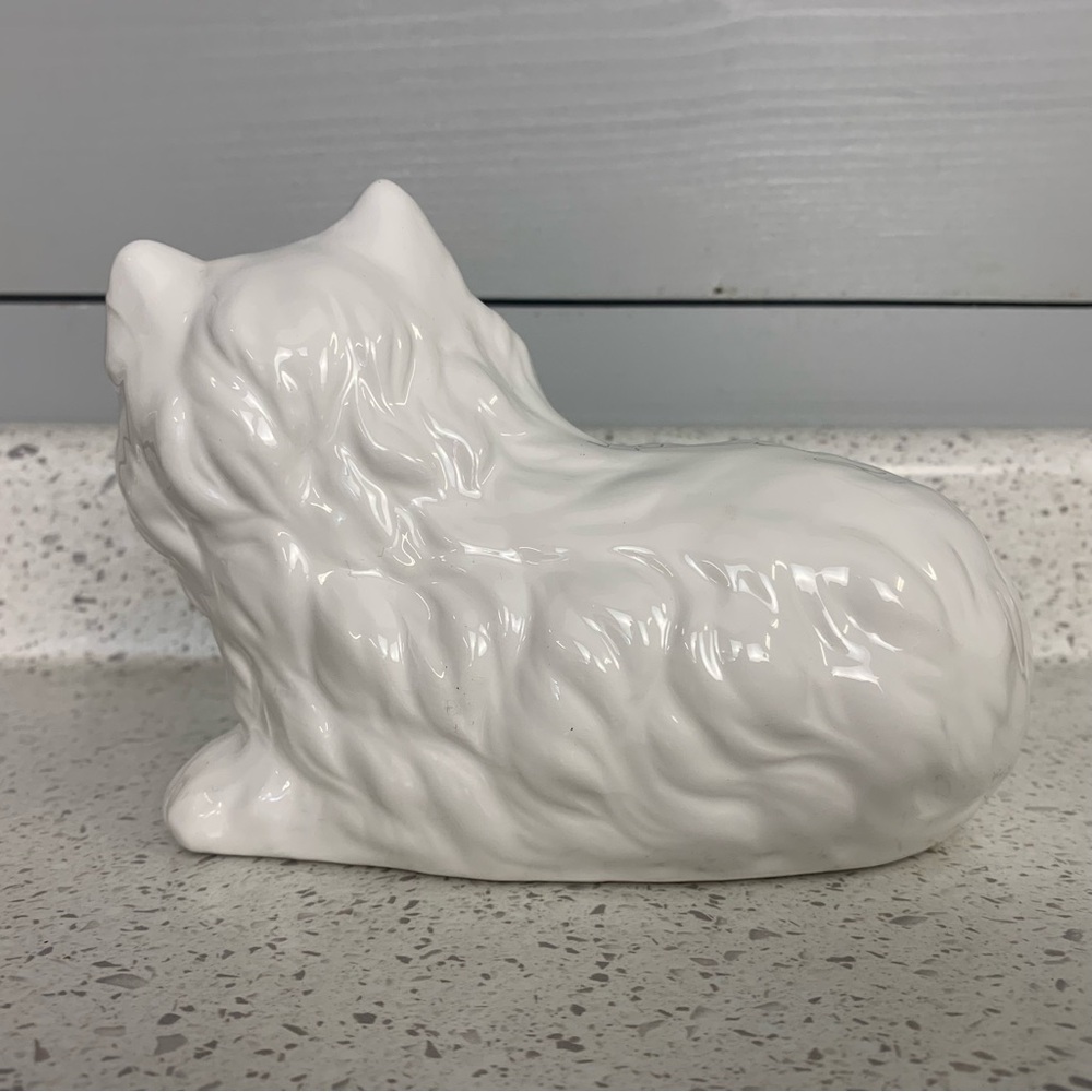 Noel Gifts White Cat Ceramic Decor - Picture 2 of 6